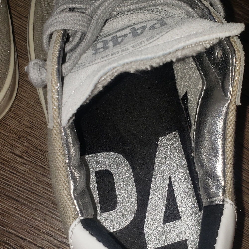 P448 White and Gray Sneakers - Picture 5 of 5